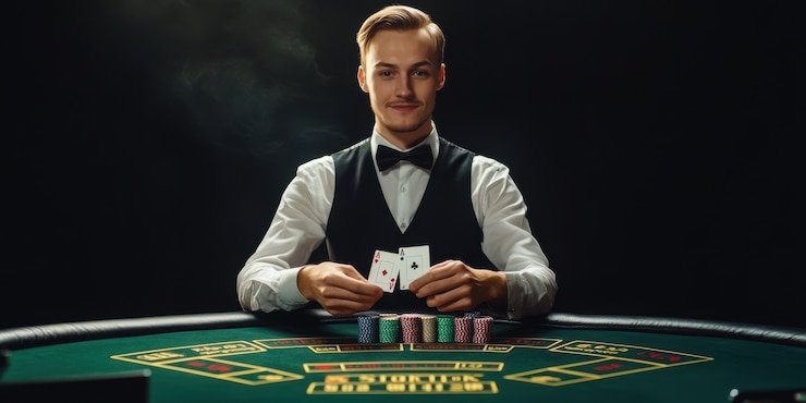 Mobile phone screen showing slot spin animation and live balance update
